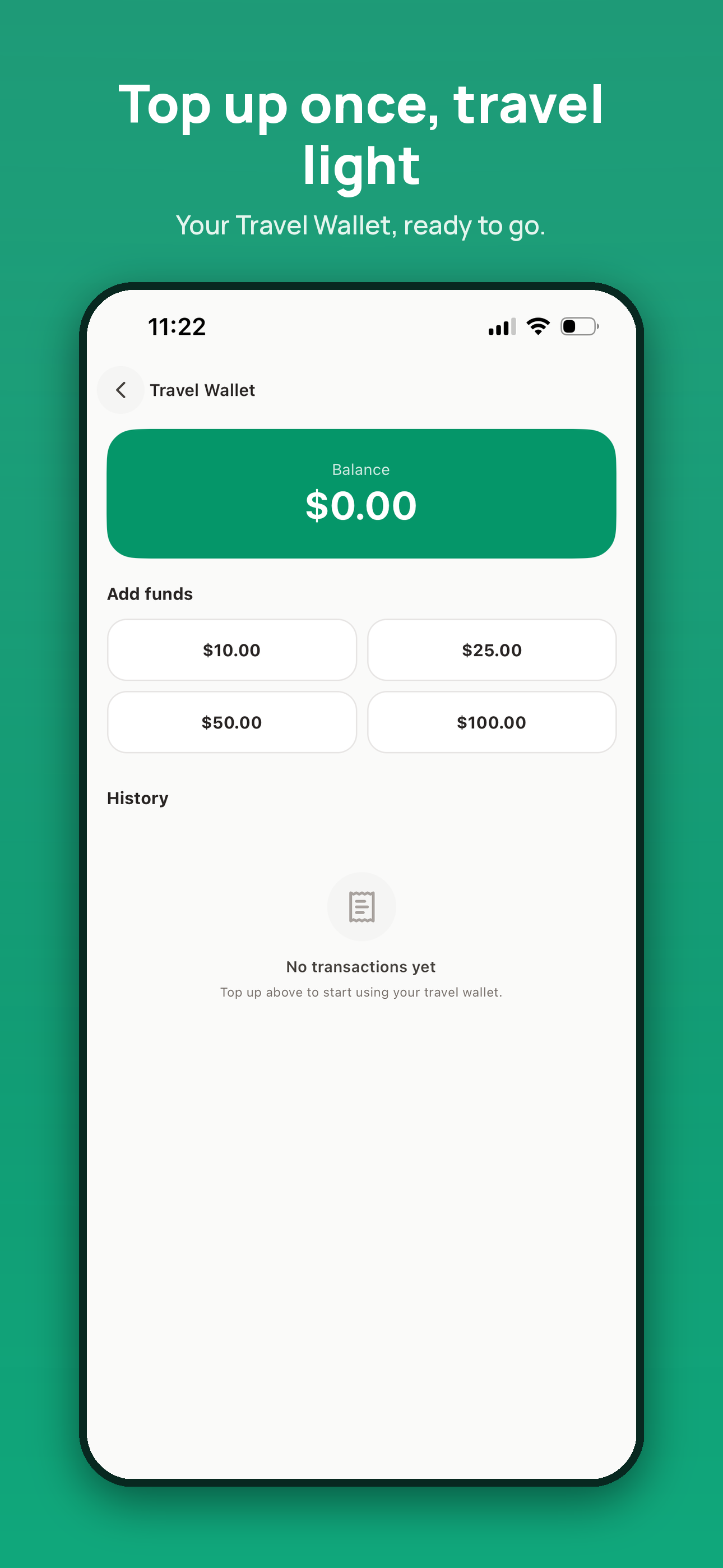 Travel wallet